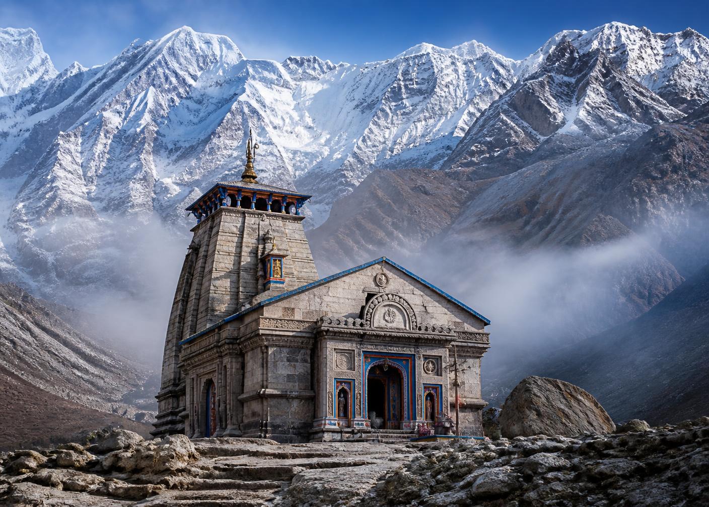 Kedarnath and Badrinath temple